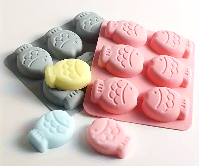 Silikonová forma 6x Kapřík